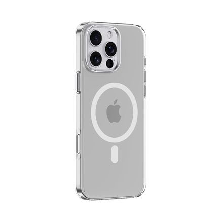 Comma kryt Glass Series Magnetic Case pre iPhone 16 Pro - Clear