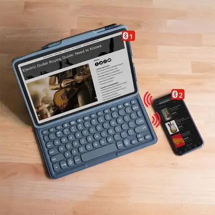 ZAGG klávesnica Pro Keys s podvietením pre iPad Pro 11" 2018-2022/Air 11" M2/M3 CZ/SK - Black