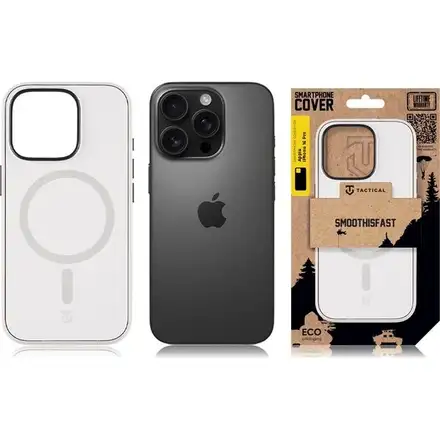 Tactical MagForce SmoothIsFast Kryt Apple iPhone 16 Pro biely