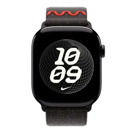 Apple Watch 46mm Midnight Black Nike Sport Loop