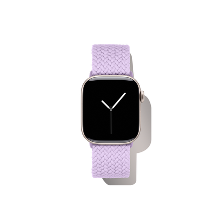 iDeal Soft Braid Watch Band 38/40/41/42 Lavender Milk
