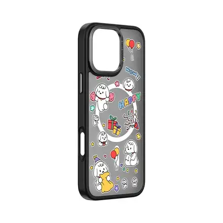 Comma kryt Cultural Series Magnetic Case pre iPhone 16 Pro - Happy Dog