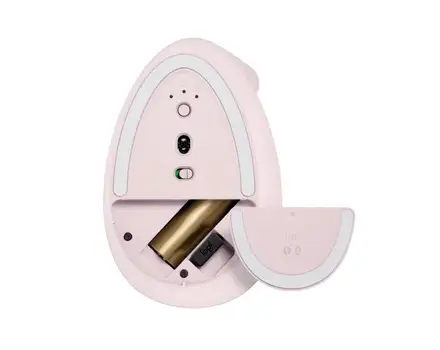 Logitech Lift Vertical ergonomická myš - ružová