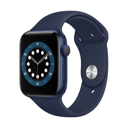 Apple Watch Series 6 GPS, 44mm puzdro z modrého hliníka *Trieda C*