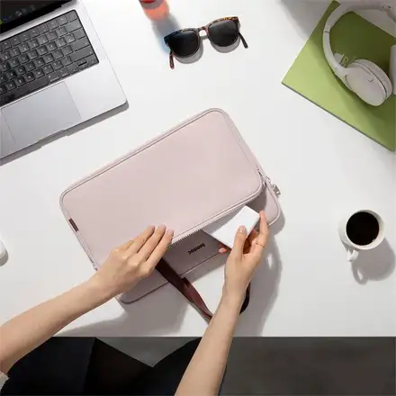 TomToc taška Premium H21 pre Macbook Pro 14" M1/M2/M3/M4 - Pink