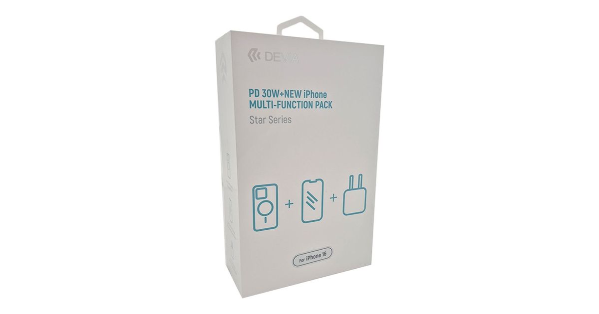 Devia Star Series 3 in 1 PD 30W iPhone Multi-function Pack pre iPhone 16