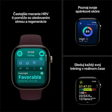 Apple Watch Series 12 GPS 42mm Black Aluminium Case with Black Sport Band - S/M