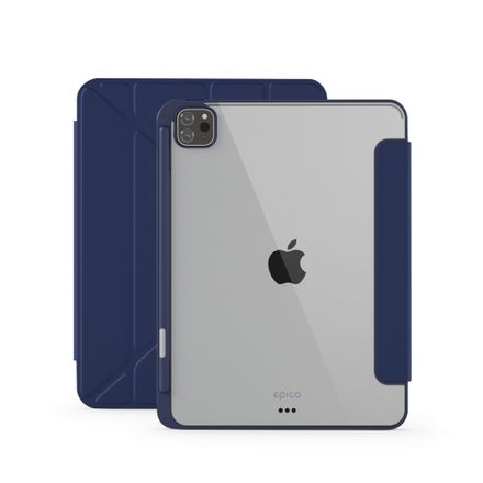 iStores by Epico Hero Flip Case pro Apple iPad Pro 11" (2018+)/ iPad Air 10,9"/ iPad Air 11" M2/M3/M4 - modrá