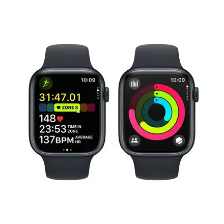 Apple Watch Series 9 GPS 45mm puzdro z temne atramentového hliníka *Trieda C*