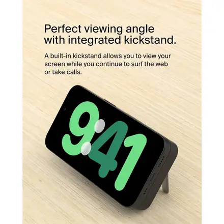 Belkin Boost Charge Pro Magnetic Power Bank with Qi2 8K + Stand - Black