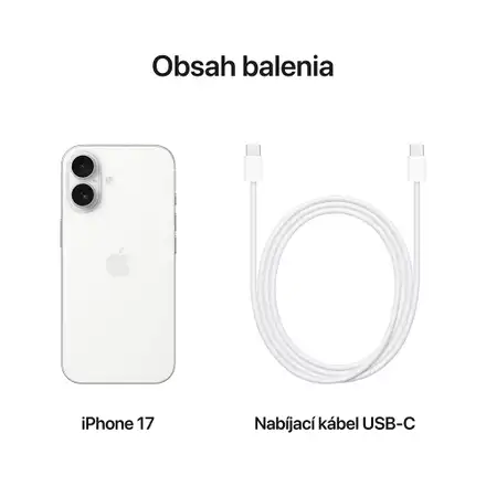 iPhone 17 256GB Biely