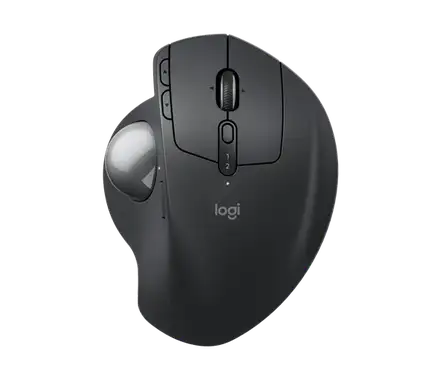 Logitech MX Ergo S - pokročilý bezdrôtový trackball - grafitový