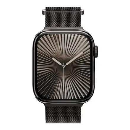 SwitchEasy remienok Mesh Stainless Steel pre Apple Watch 44/45/46mm - Slate
