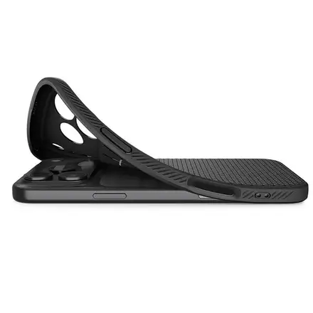 Spigen kryt Liquid Air pre iPhone 17 Pro Max - Matte Black
