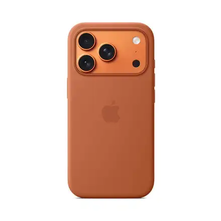iPhone 17 Pro Silicone Case with MagSafe – Terakota