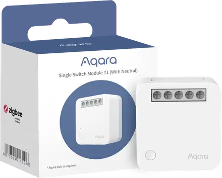 Aqara Smart Home Spínací modul T1 s Pripojenim neutrálneho vodiča