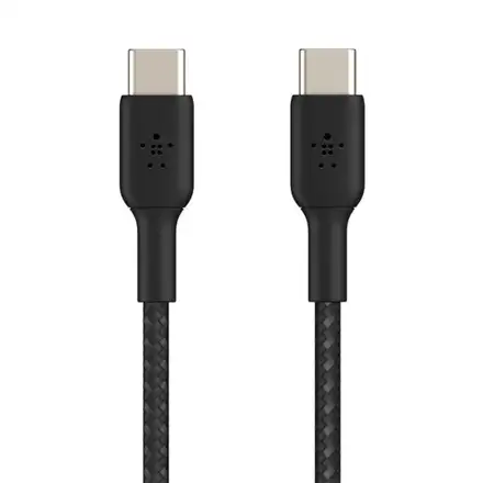 Belkin kábel Boost Charge Braided USB-C to USB-C 1m - Black
