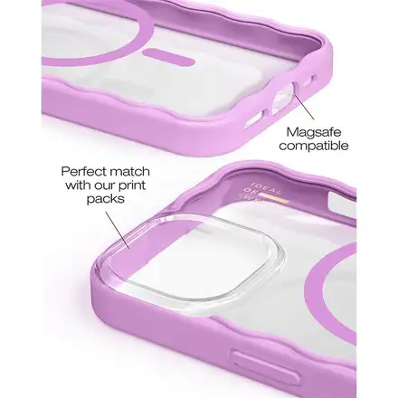 iDeal Frame Case MagSafe iPhone 13/14/15/16e/17e Pink