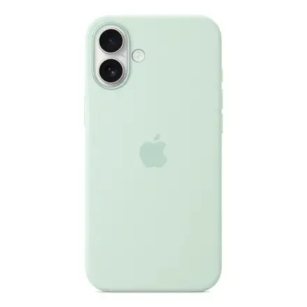 iPhone 16 Plus Silicone Case with MagSafe - Aquamarine