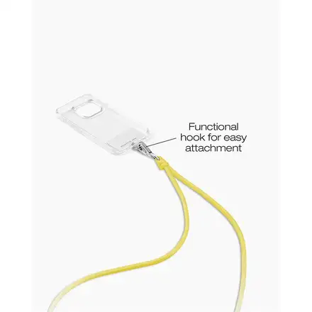 iDeal Cord Phone Strap Soft Lemon Ombre