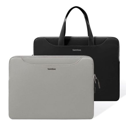 Tomtoc puzdro The Her Sleeve pre Macbook Pro 14" - Dark Gray/Gray