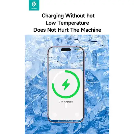 Devia powerbank Smart Series Magnetic Wireless 10.000 mAh PD 20W - Black