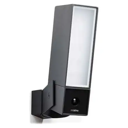 Netatmo Smart Outdoor Camera with Siren - Black