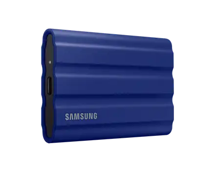 Samsung T7 Shield 1TB - externý SSD, USB3.2 Gen2, odolný IP65, modrý