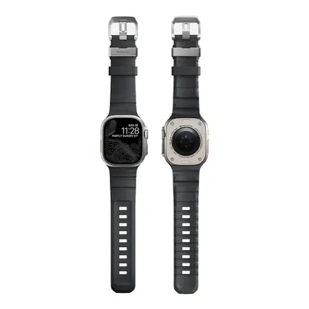 Nomad remienok Rocky Point Band pre Apple Watch 46/49mm - Storm/Natural