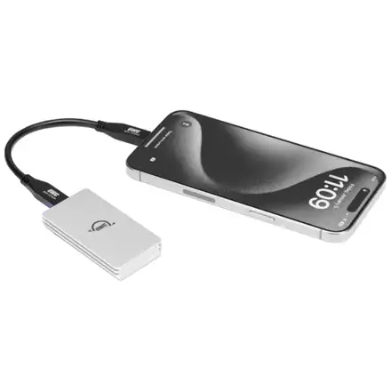 OWC 1TB Envoy Ultra Portable USB-C NVMe SSD - Silver
