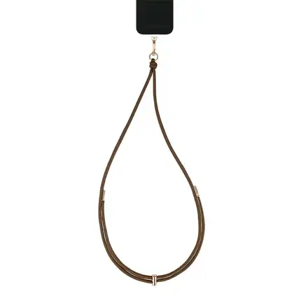 iDeal Cord Phone Strap Mocha Mousse