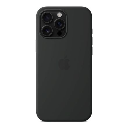 iPhone 16 Pro Max Silicone Case with MagSafe - Black