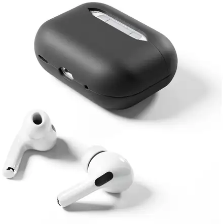 Epico Leather Case pro Airpods Pro 3 - čierna