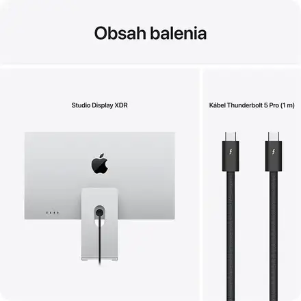 Apple Studio Display XDR - Sklo s nanotextúrou - Stojan s nastaviteľným náklonom a výškou