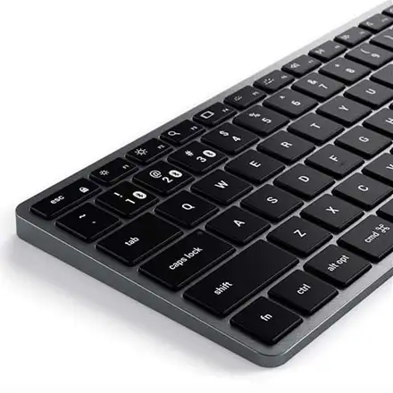 Satechi klávesnica Slim X1 Bluetooth Backlit Keyboard - Space Gray
