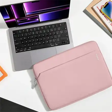 Tomtoc puzdro Light Sleeve pre Macbook Pro 14" M1/M2/M3/M4 - Pink