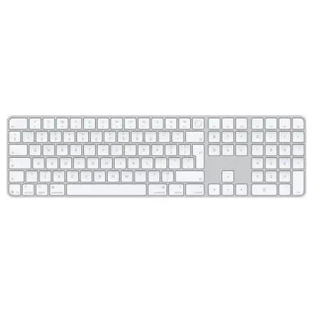 Apple Magic Keyboard s Touch ID a Numerickou klávesnicou - INT English - biele klávesy