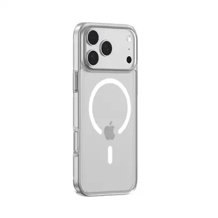 Comma kryt Glass Series Magnetic Case pre iPhone 17 Pro - Clear