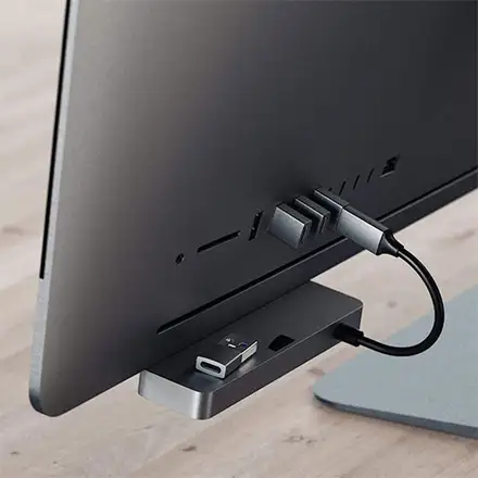 Satechi adaptér USB 3.0 to USB-C - Space Gray Aluminium