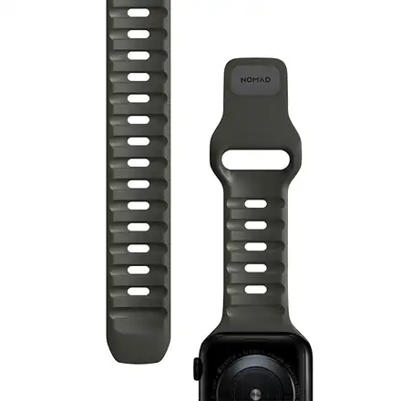 Nomad remienok Sport Strap pre Apple Watch 44-49mm - Ash Green