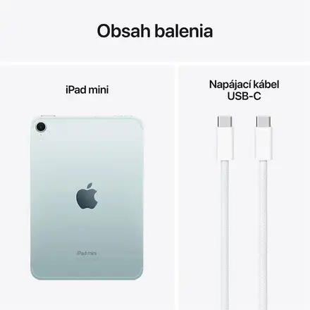 iPad mini Wi-Fi + Cellular 256GB Modrý (2024)