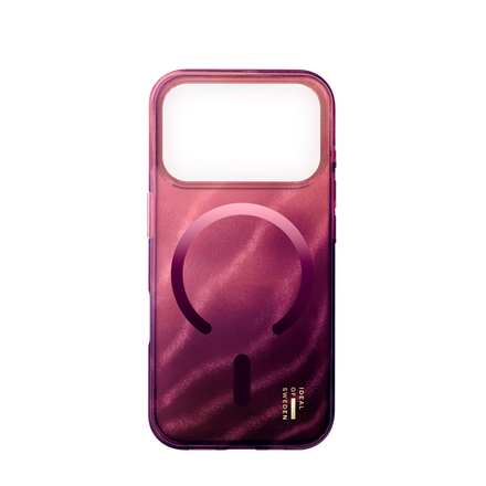 iDeal Fashion Clear Case MagSafe iPhone 17 Pro Cherry Lacquer