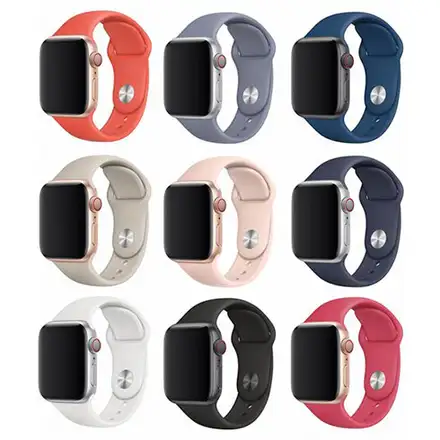 Devia remienok Apple Watch Deluxe Series Sport Band 40/41/42mm - Pink Sand