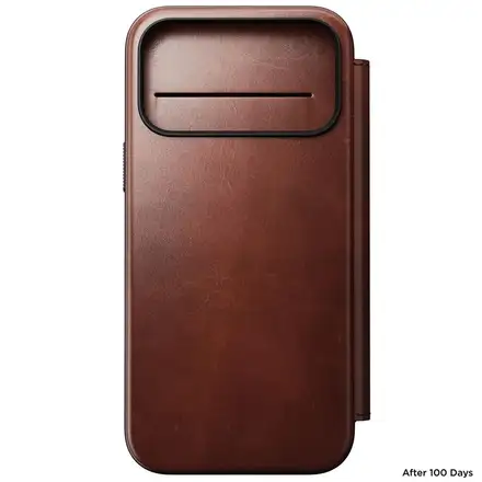 Nomad puzdro Modern Leather Folio Magsafe Horween pre iPhone 17 Pro Max - Olde Dublin