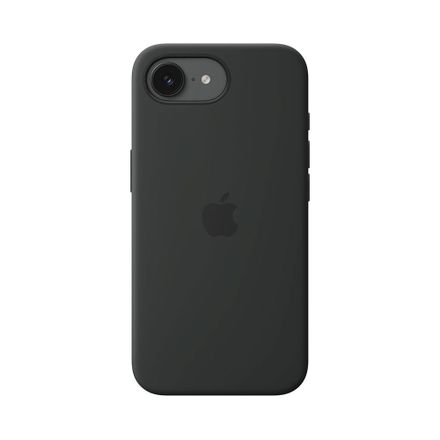 iPhone 17e Silicone Case with MagSafe – Čierna