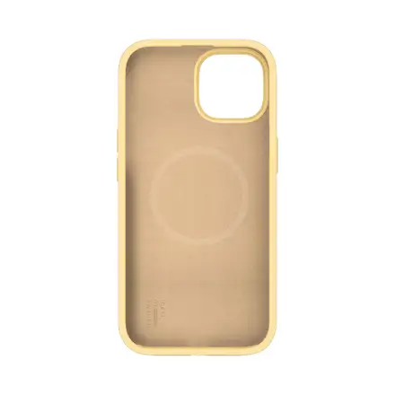 iDeal Silicone Case MagSafe iPhone 13/14/15/16e/17e Soft Lemon
