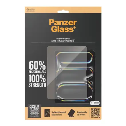 PanzerGlass ochranné sklo UWF pre iPad Pro 13" M4/M5, iPad Air 13" M2/M3 - Clear