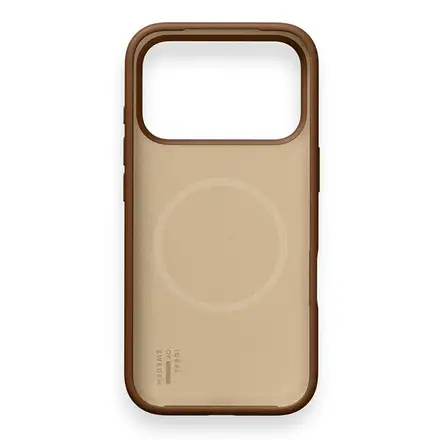 iDeal Fashion Soft Swirl Silicone Case MagSafe iPhone 17 Pro Max / 18 Pro Max Salted Caramel