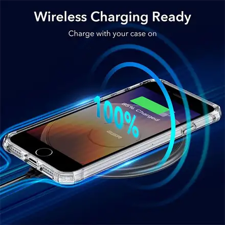 ESR kryt Air Armor Case pre iPhone 7/8/SE 2020/2022 - Clear Black