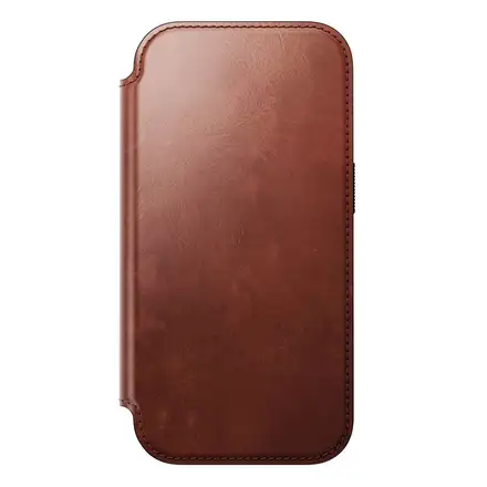 Nomad puzdro Modern Leather Folio Magsafe Horween pre iPhone 17 Pro - Olde Dublin